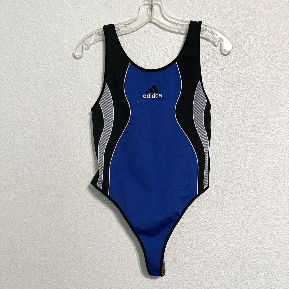 Adidas EQT Body Suit Blue JN6503 Women’s Size Large Tight Fit